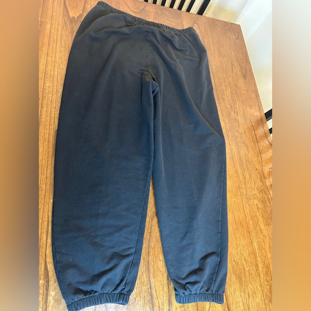 JCPenney Black Elastic Waist Joggers